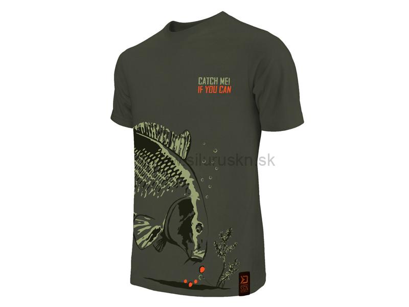 Tričko Delphin Catch me CARP NX | XXXL