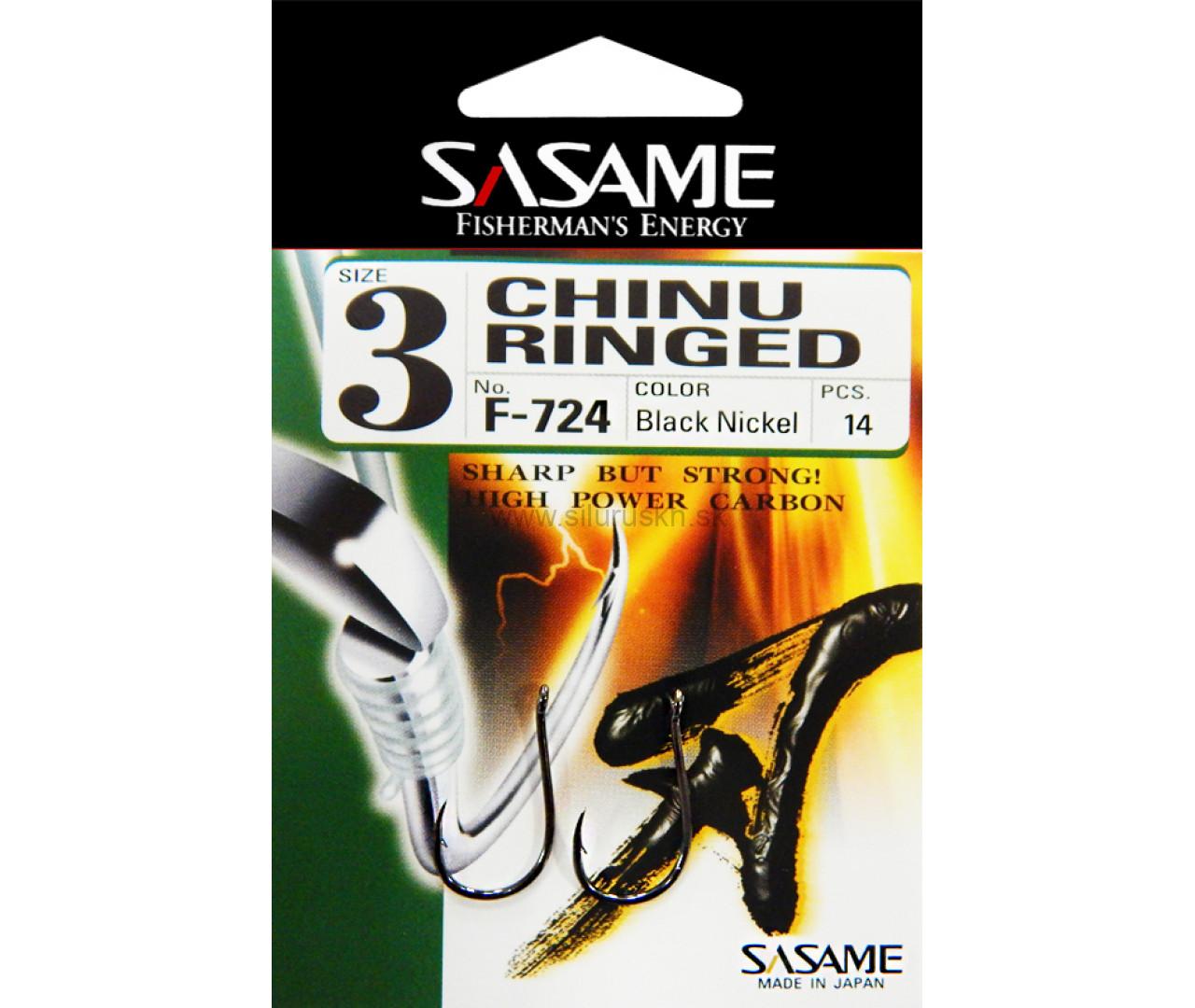 Háčiky Sasame Chinu Ringed s očkom (F-724) - výber z viacerých veľkostí