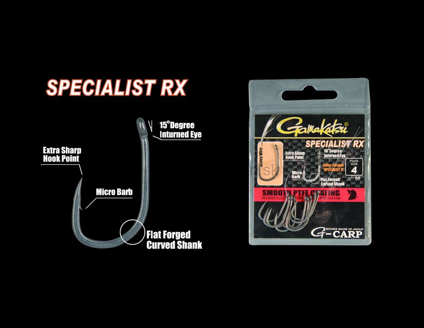Háčiky GAMAKATSU G-Carp Specialist RX - výber z viacerých veľkostí
