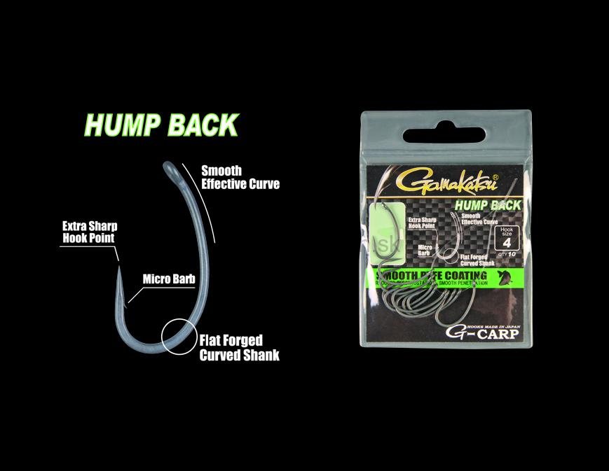 Háčiky GAMAKATSU G-Carp Hump Back - výber z viacerých veľkostí
