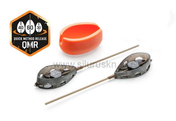 Method Feeder set MIVARDI QMR Flat XL long (50g + 60g + plnička)