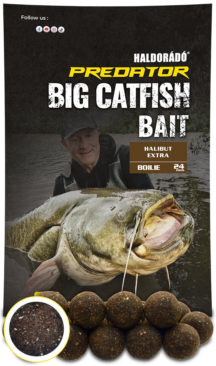 Boilies Haldorádó Catfish Bait Boilie 24+  Halibut Extra 1kg
