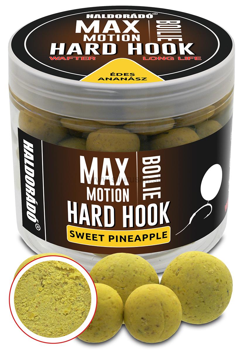 Haldorádó MAX MOTION Boilie Hard Hook Wafter 16, 20 mm - Sladký Ananás