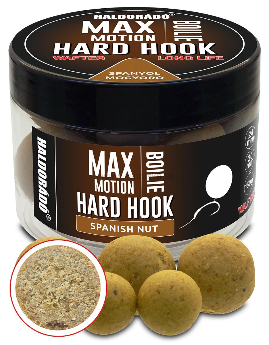 Haldorádó MAX MOTION Boilie Hard Hook Wafter 24, 30 mm - Španielsky orech