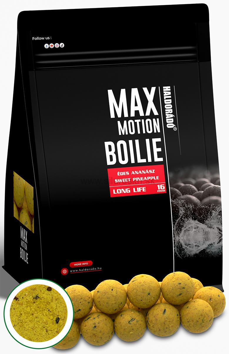 Boilies HALDORADO Max Motion Boilie Long Life 16mm 800g Sladký Ananás