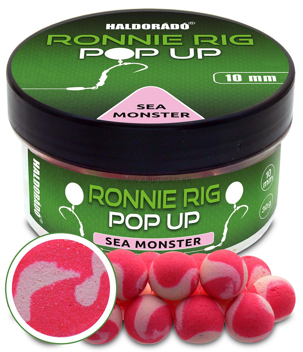 Boilies Haldorádó Ronnie Rig Pop Up 10mm Sea Monster