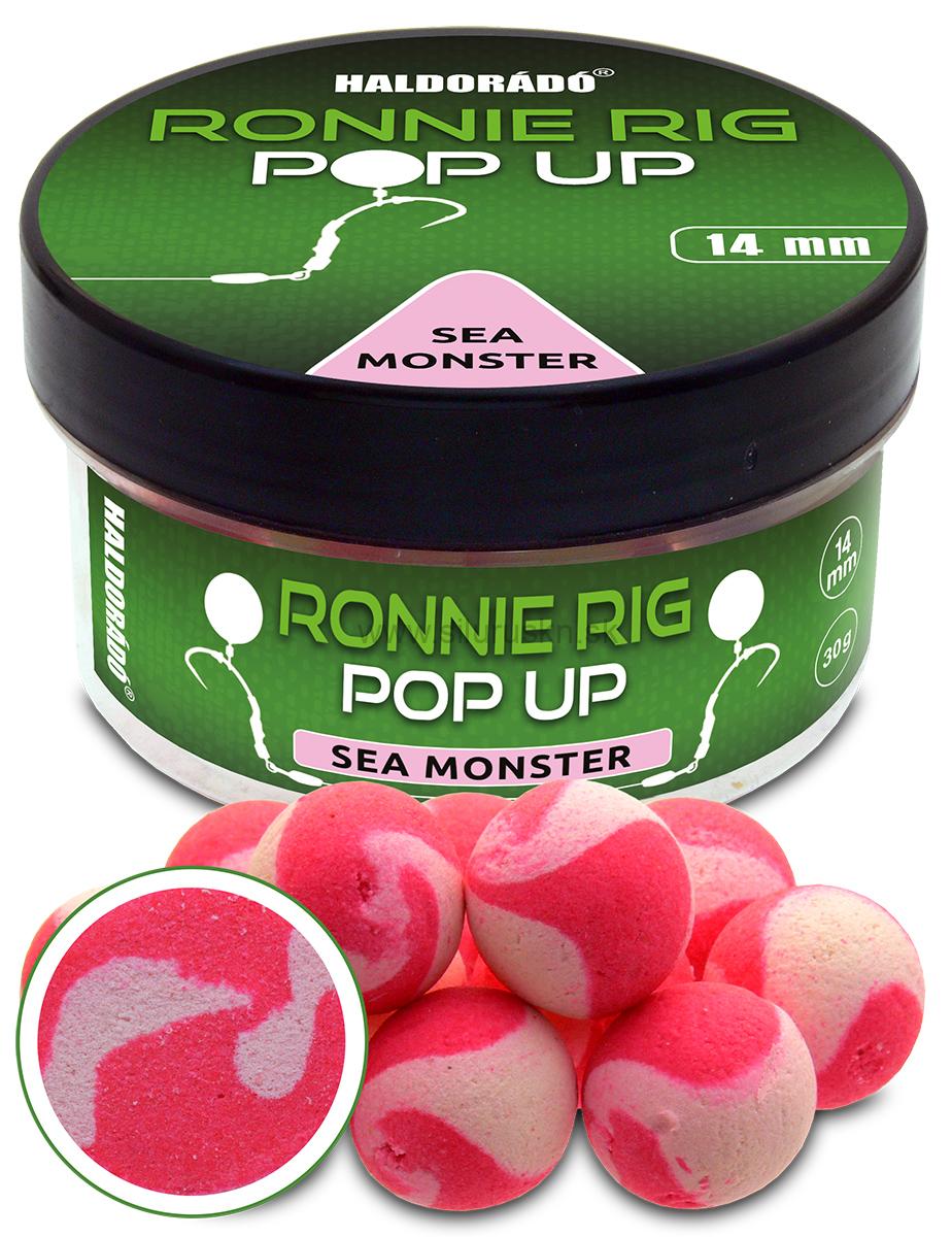 Boilies Haldorádó Ronnie Rig Pop Up 14mm Sea Monster
