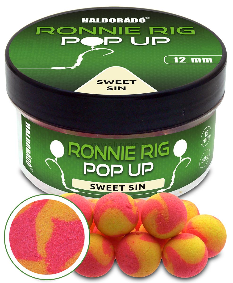 Boilies Haldorádó Ronnie Rig Pop Up 12mm Sweet Sin