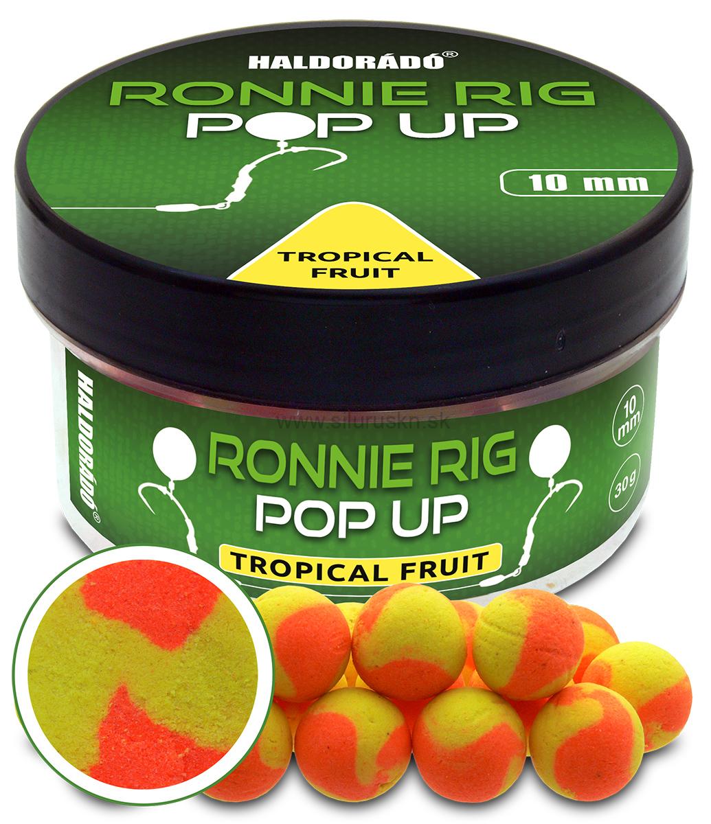 Boilies Haldorádó Ronnie Rig Pop Up 10mm Tropical Fruit