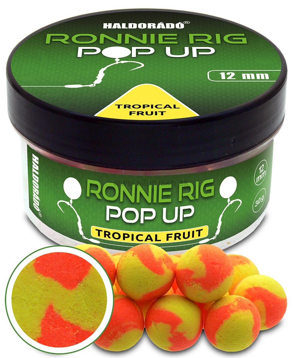 Boilies Haldorádó Ronnie Rig Pop Up 12mm Tropical Fruit
