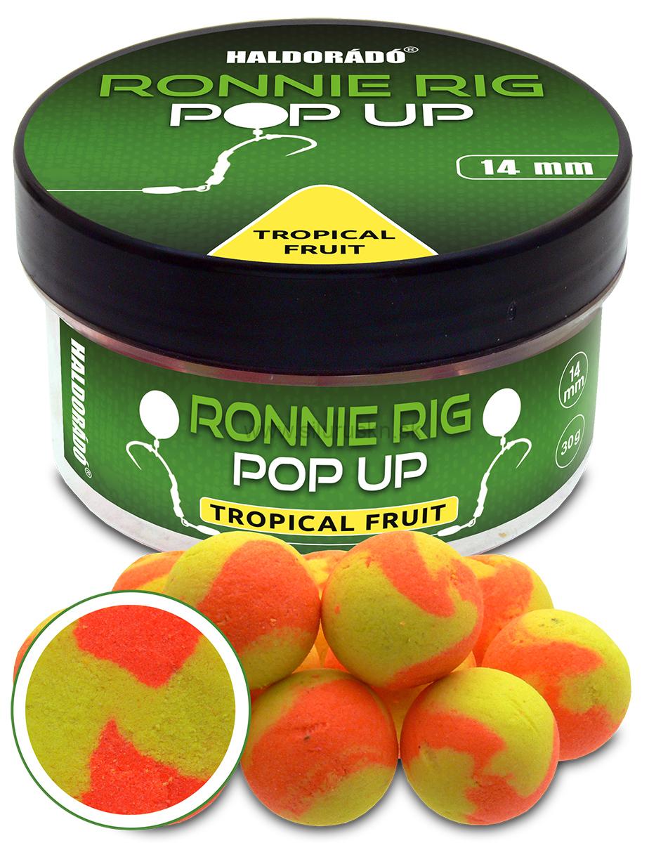 Boilies Haldorádó Ronnie Rig Pop Up 14mm Tropical Fruit