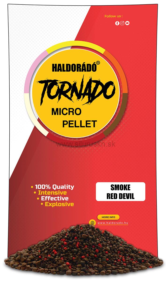 Pelety HALDORADO Tornado Smoke Micro Pellet 400g Red Devil